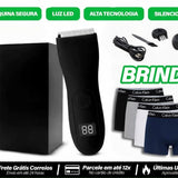 Manchine Plus™ – A Máquina que Cuida do Seu Saco (Sem Cortes, Sem Medo) + 4 Cuecas de Brinde