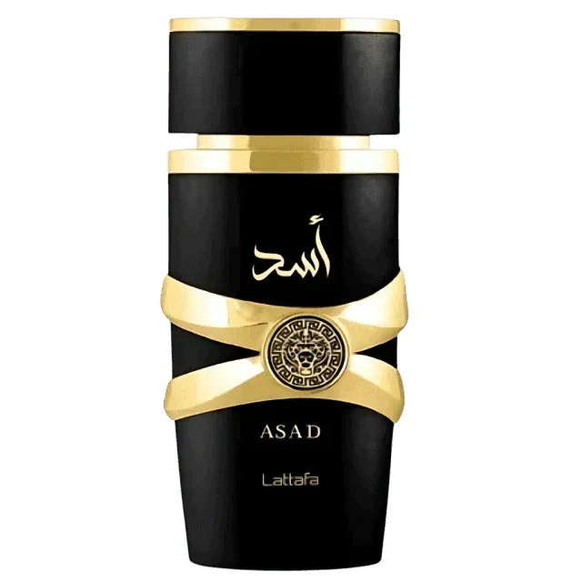 Perfume Árabe Asad Lattafa (100ml) + Hidratante Corporal Grátis - (Compre Mais, Pague Menos)