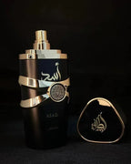 Perfume Árabe Asad Lattafa (100ml) + Hidratante Corporal Grátis - (Compre Mais, Pague Menos)