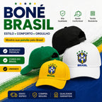 Boné Brasil Premium Unissex - Compre 1 Leve 2