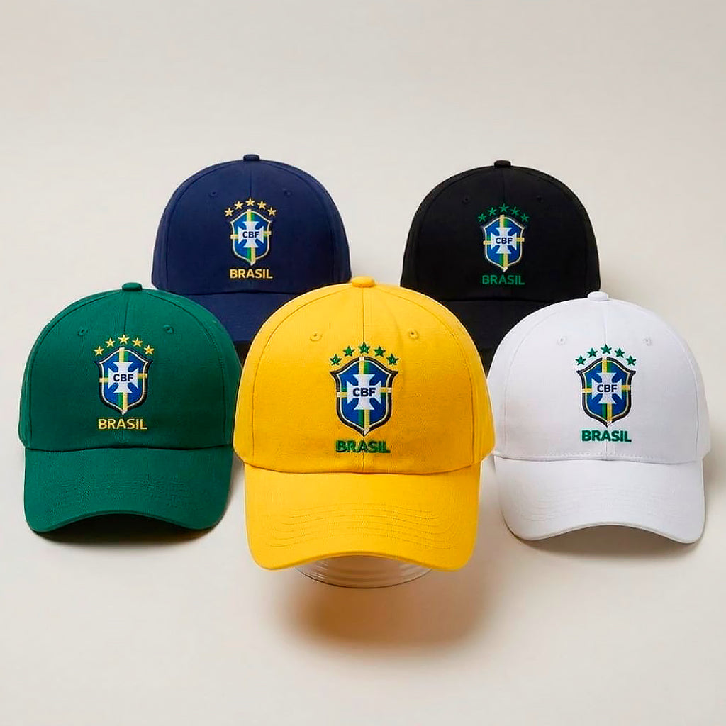 Boné Brasil Premium Unissex - Compre 1 Leve 2