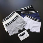 CUECA BOX MASCULINA BOSS - CÓS PRETO - CORES VARIADAS - PAGUE 3, LEVE 5