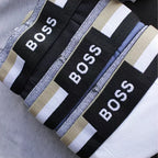 CUECA BOX MASCULINA BOSS - CORES VARIADAS - PAGUE 3, LEVE 5