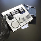 CUECA BOX MASCULINA CALVIN KLEIN - CÓS PRETO - CORES VARIADAS - PAGUE 3, LEVE 5