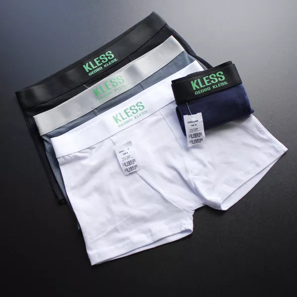 CUECA BOX MASCULINA GEORG KLESS - COMPRE 1, LEVE 3 - CORES VARIADAS - ESCR. VERDE