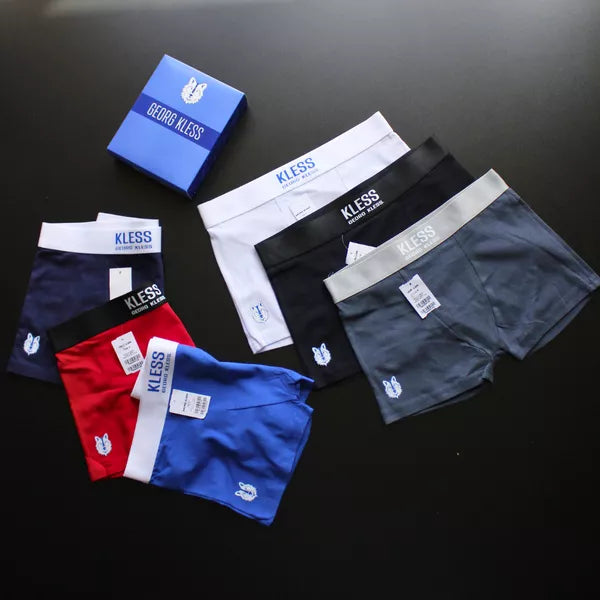 CUECA BOX MASCULINA GEORG KLESS - CORES VARIADAS - PAGUE 3, LEVE 6