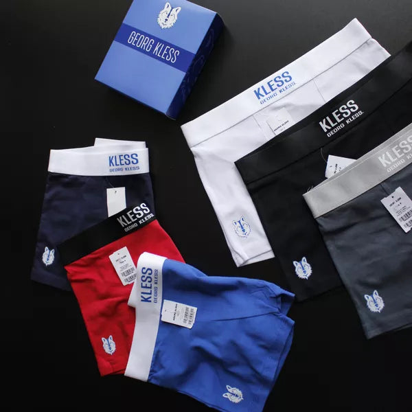 CUECA BOX MASCULINA GEORG KLESS - CORES VARIADAS - PAGUE 3, LEVE 6