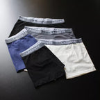 CUECA BOX MASCULINA LACOSTE - CORES VARIADAS - CÓS CINZA - PAGUE 3, LEVE 5
