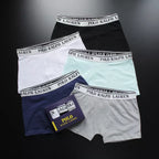CUECA BOX MASCULINA RALPH LAUREN - COMPRE 1, LEVE 3 - CORES VARIADAS - CÓS BRANCO