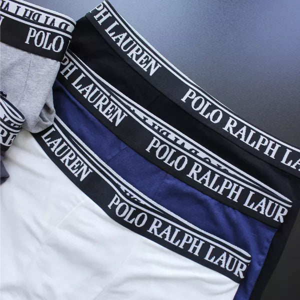 CUECA BOX MASCULINA RALPH LAUREN - CORES VARIADAS - PAGUE 3, LEVE 6