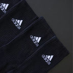 MEIA CANO ALTO ADIDAS - 6 PARES - CORES VARIADAS