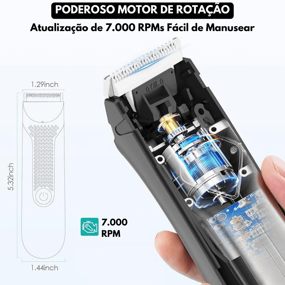 Manchine Plus™ – A Máquina que Cuida do Seu Saco (Sem Cortes, Sem Medo) + 4 Cuecas de Brinde