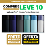 Ice Boxer Pro - Cuecas Premium Respiráveis - (COMPRE 5, LEVE 10)